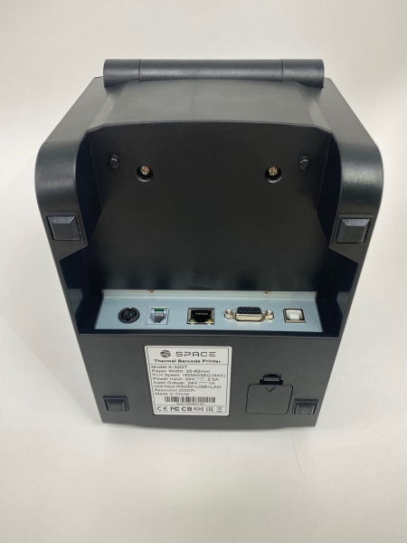 Термо Принтер этикеток SPACE X-32DT ( 203 dpi, USB, RS232, Lan, отделитель) SPACE - торговое оборудование.